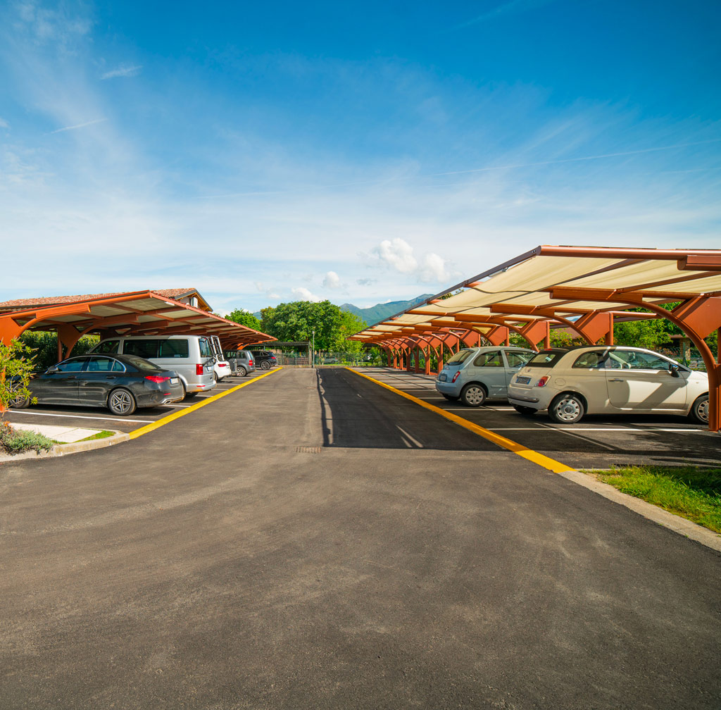 Posto auto coperto