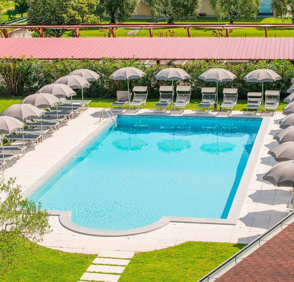 La piscina privata